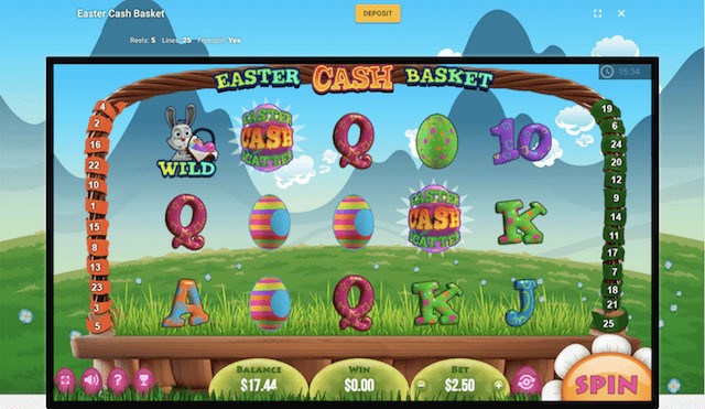 Easter Cash Basket Slot