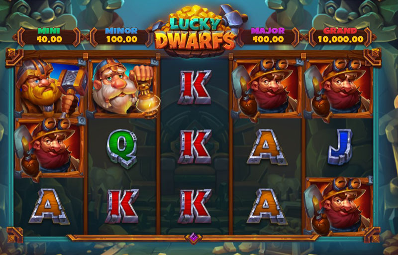 Explore interesting bonus rounds in Lucky Dwarfs!