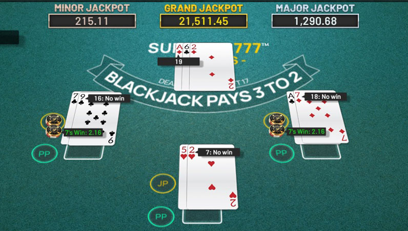 Supreme 777 Blackjack Jackpot
