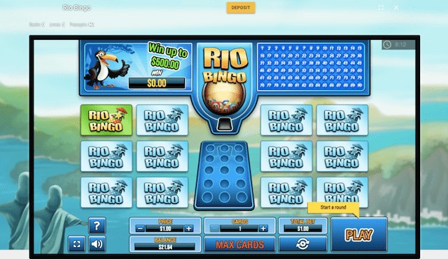 Rio Bingo Online Screenshot