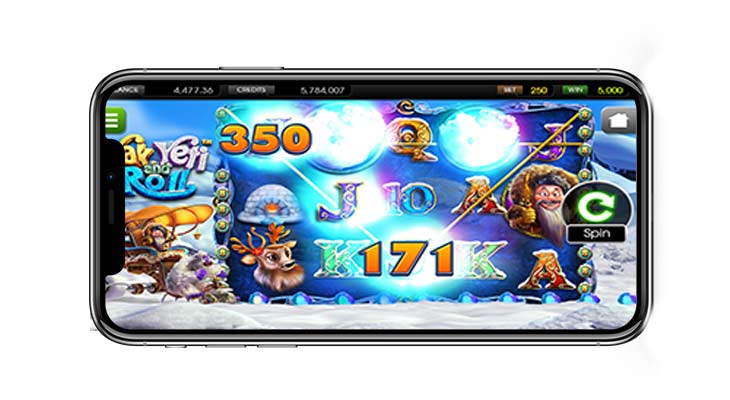 Screenshot of Mobile Casino on iPhone
