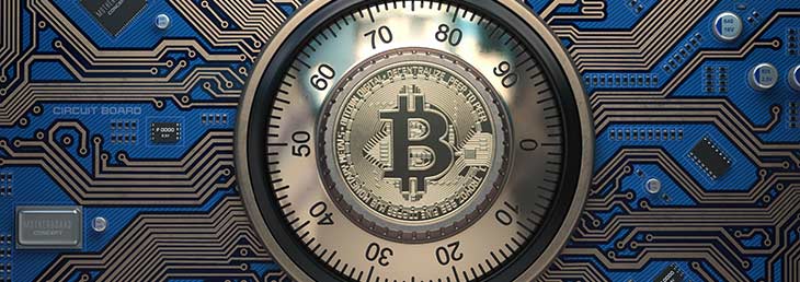 Secure bitcoin transactions on network