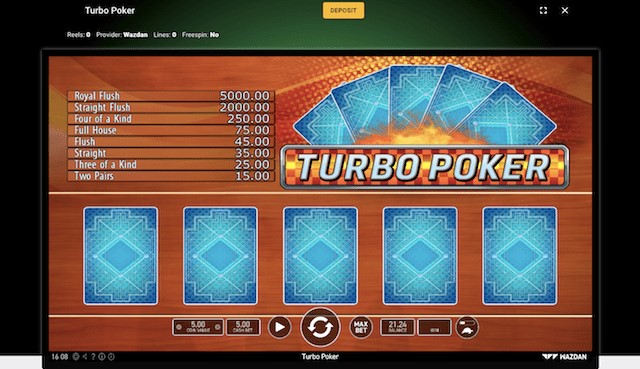 Turbo Poker