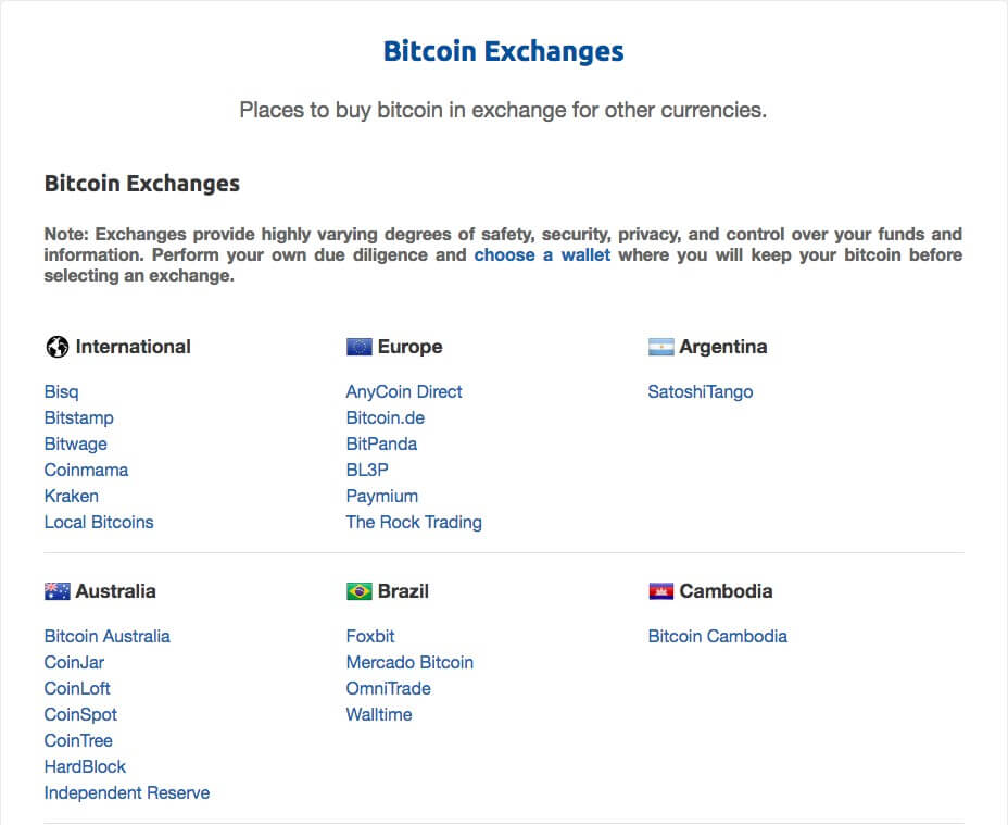 Check out Australian Bitcoin Exchanges