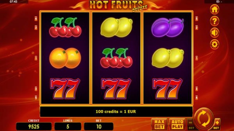 super hot fruits free slot