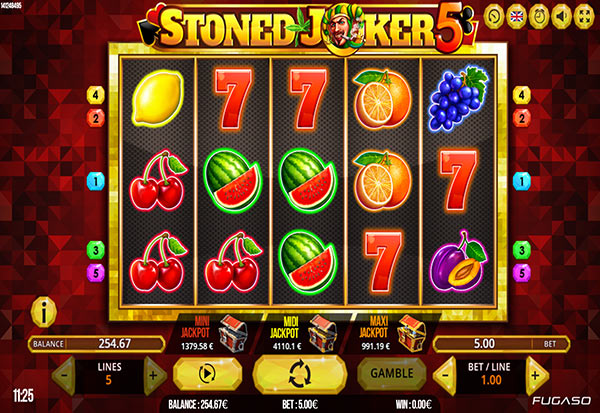 Stoned Joker 5 777 Slots Bay game