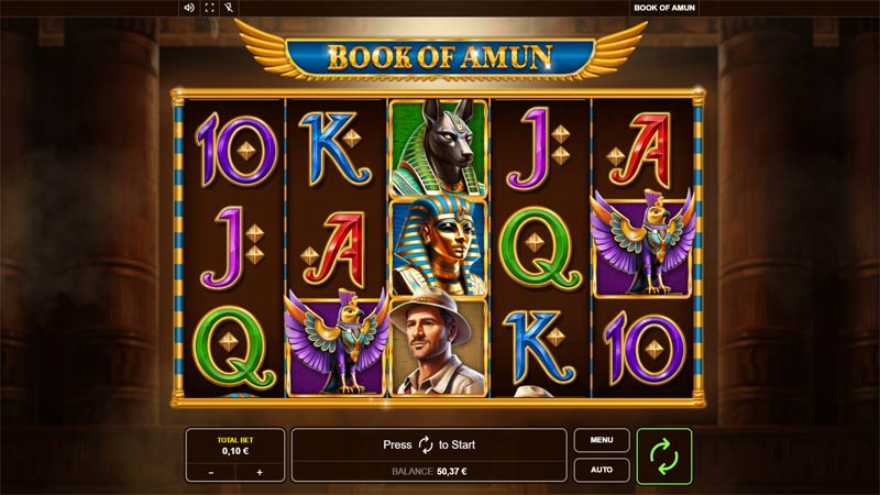 Book of Amun 777 Slots Bay game