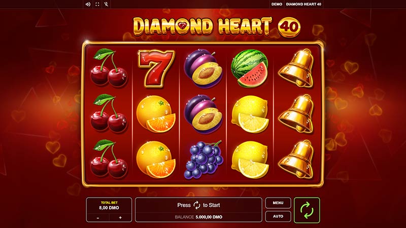 Diamond Heart 40 777 Slots Bay game
