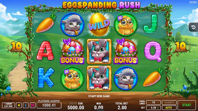 Eggspanding Rush 777 Slots Bay game