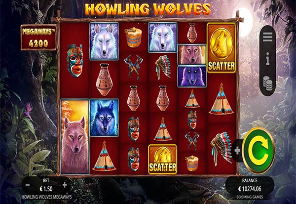 howling wolf slot machine