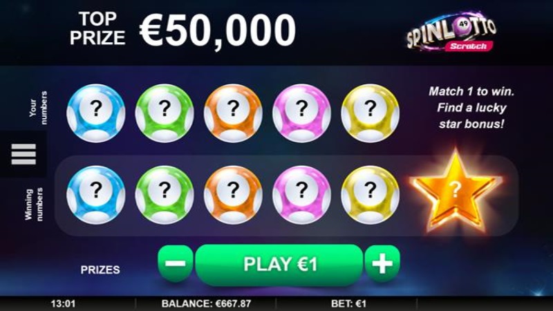 Spinlotto Scratch 777 Slots Bay game