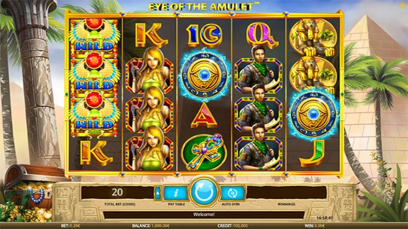 Eye of the Amulet 777 Slots Bay game