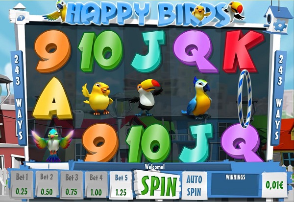 Happy Birds 777 Slots Bay game