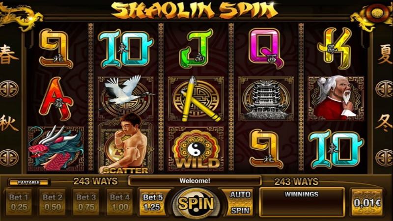 Shaolin Spin 777 Slots Bay game
