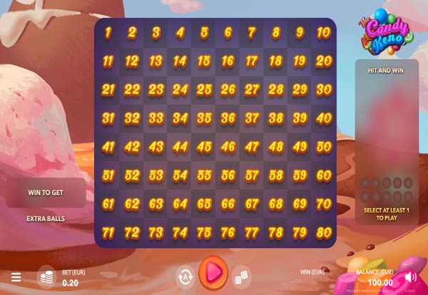 The Candy Keno 777 Slots Bay game