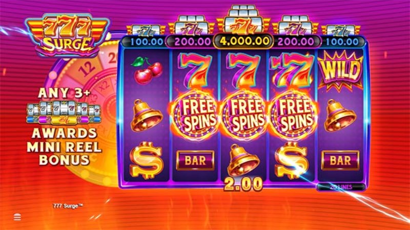 777 Surge 777 Slots Bay game