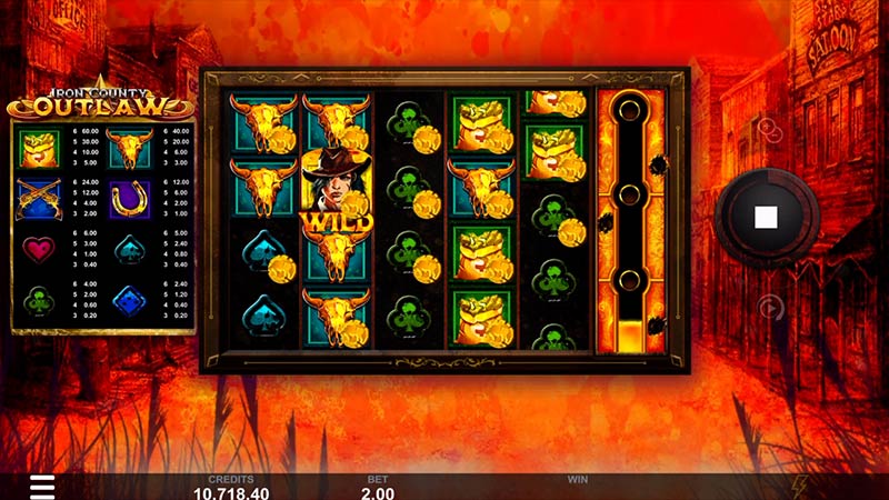 Iron County Outlaw 777 Slots Bay game