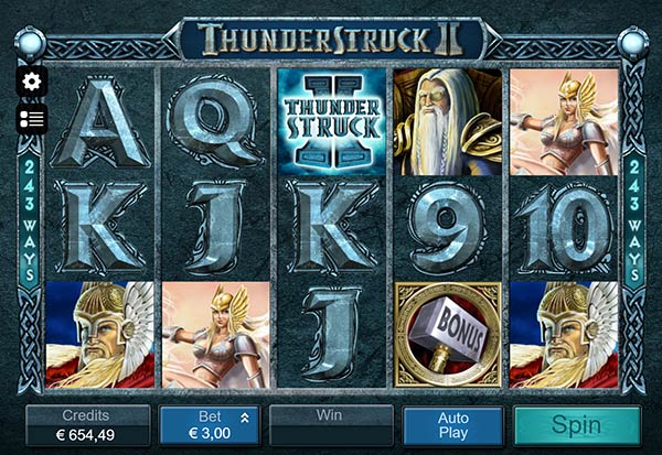 Thunderstruck II Remastered 777 Slots Bay game