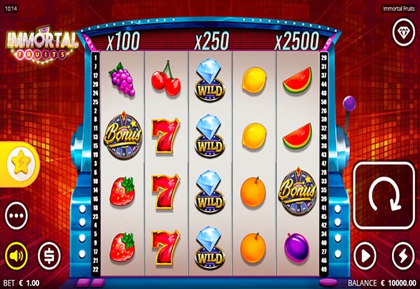Immortal Fruits 777 Slots Bay game