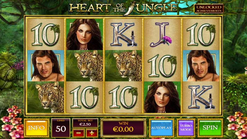 Heart of the Jungle 777 Slots Bay game