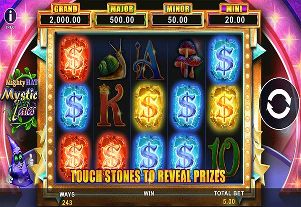 Mystic Tales Mighty Hat 777 Slots Bay game
