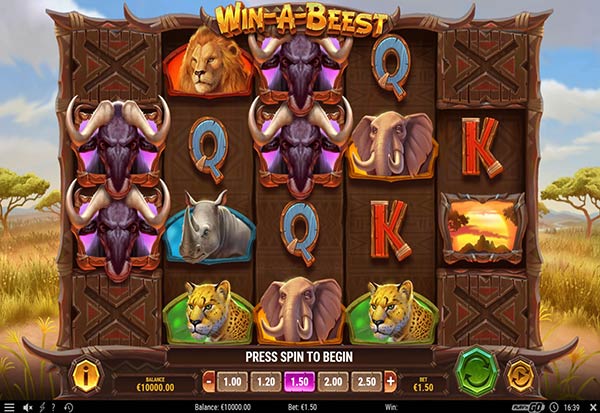 Win-A-Beest 777 Slots Bay game