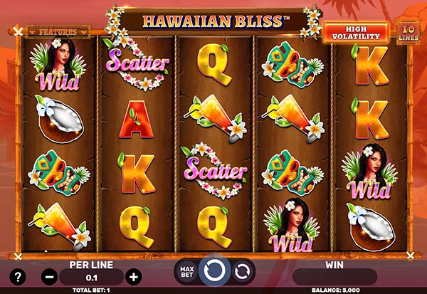Hawaiian Bliss 777 Slots Bay game