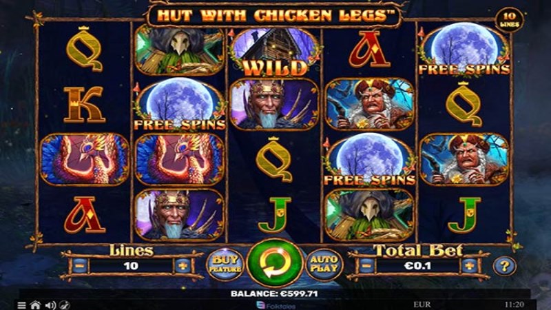 Hut With Chicken Legs 777 Slots Bay game