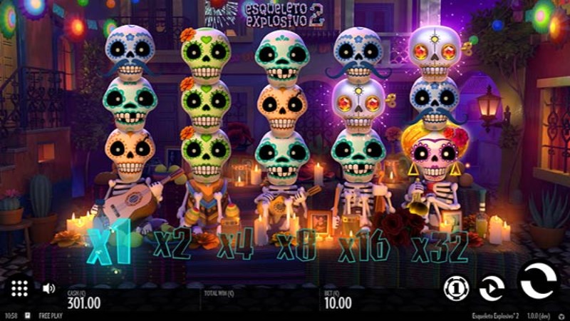 Esqueleto Explosivo 2 777 Slots Bay game