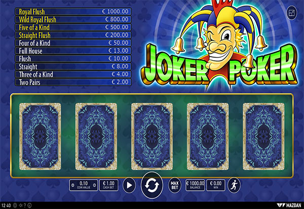 joker poker prb spiel