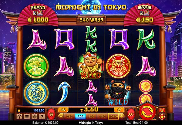 Midnight in Tokyo: Hold the Jackpot