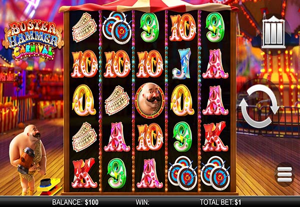Buster Hammer Carnival 777 Slots Bay game