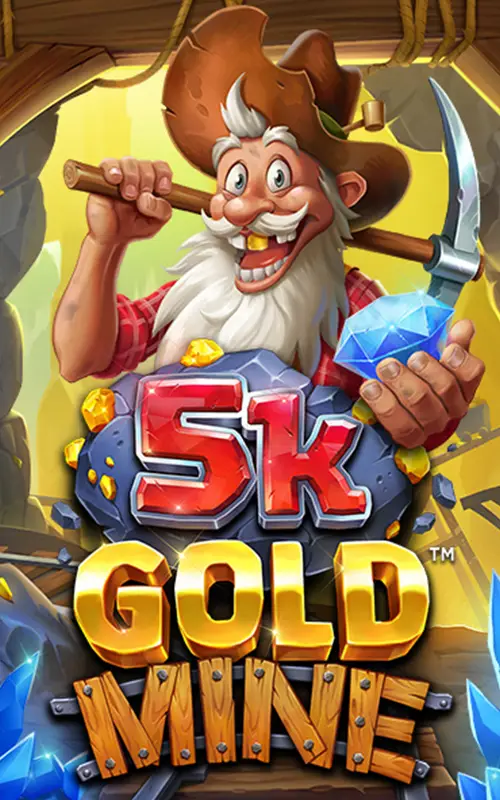Code QR pour accéder directement au jeu 5K Gold Mine sur mobile