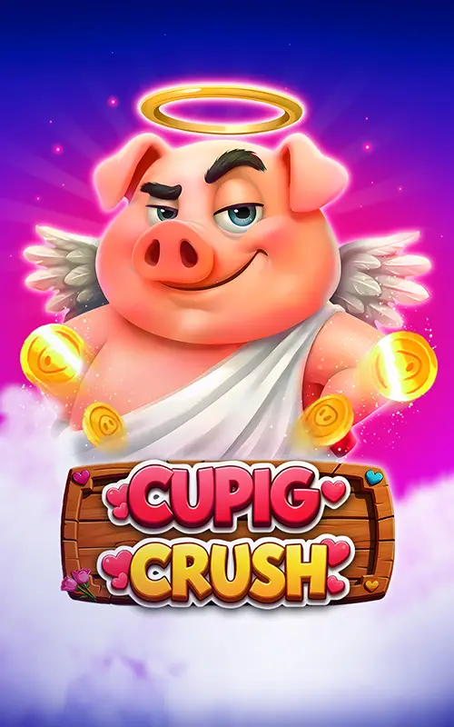 Vegaz Casino Slot-Spiel Cupig Crush auf Mobilgerät