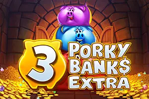 3 Porky Banks Hold and Win Extra game from IRON DOG