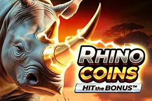 Rhino Coins Hit the Bonus game from PLAYSON